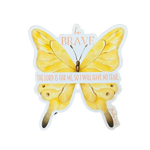 Be Brave Butterfly Magnet
