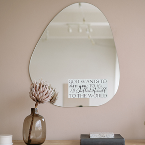 Reflect God Mirror Decal (10 for $10 Sale)